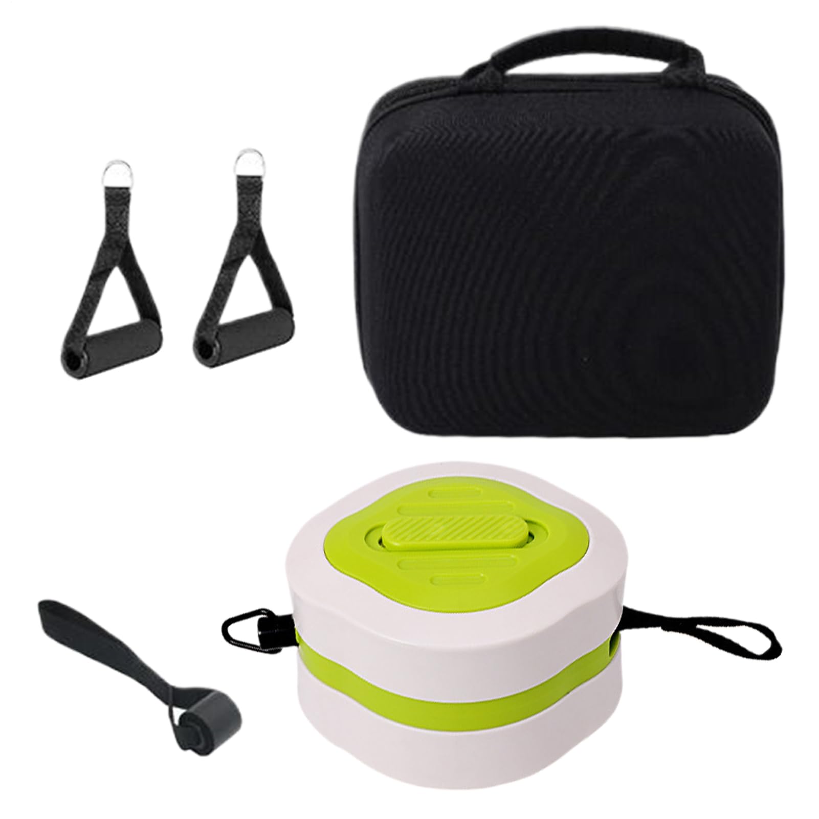 Fasce elastiche con maniglie, fasce elastiche antiscivolo, accessori per sollevamento pesi e fitness per gambe, braccia, torace, busto, polso, caviglia, donna, uomo, yoga,