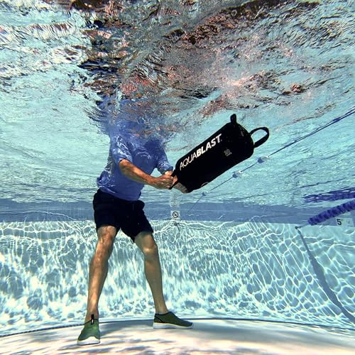 Image of Portable Fitness and Punching Bag for Pools & Swim Spas | Full-Body, Low-Impact Water Resistance Workout | Quick 30-Second Set-Up | Compact & Travel-Friendly