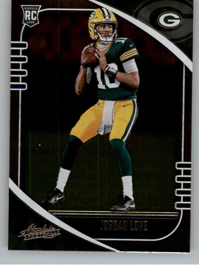 2020 Panini Absolute #162 Jordan Love Green Bay Packers Football Card
