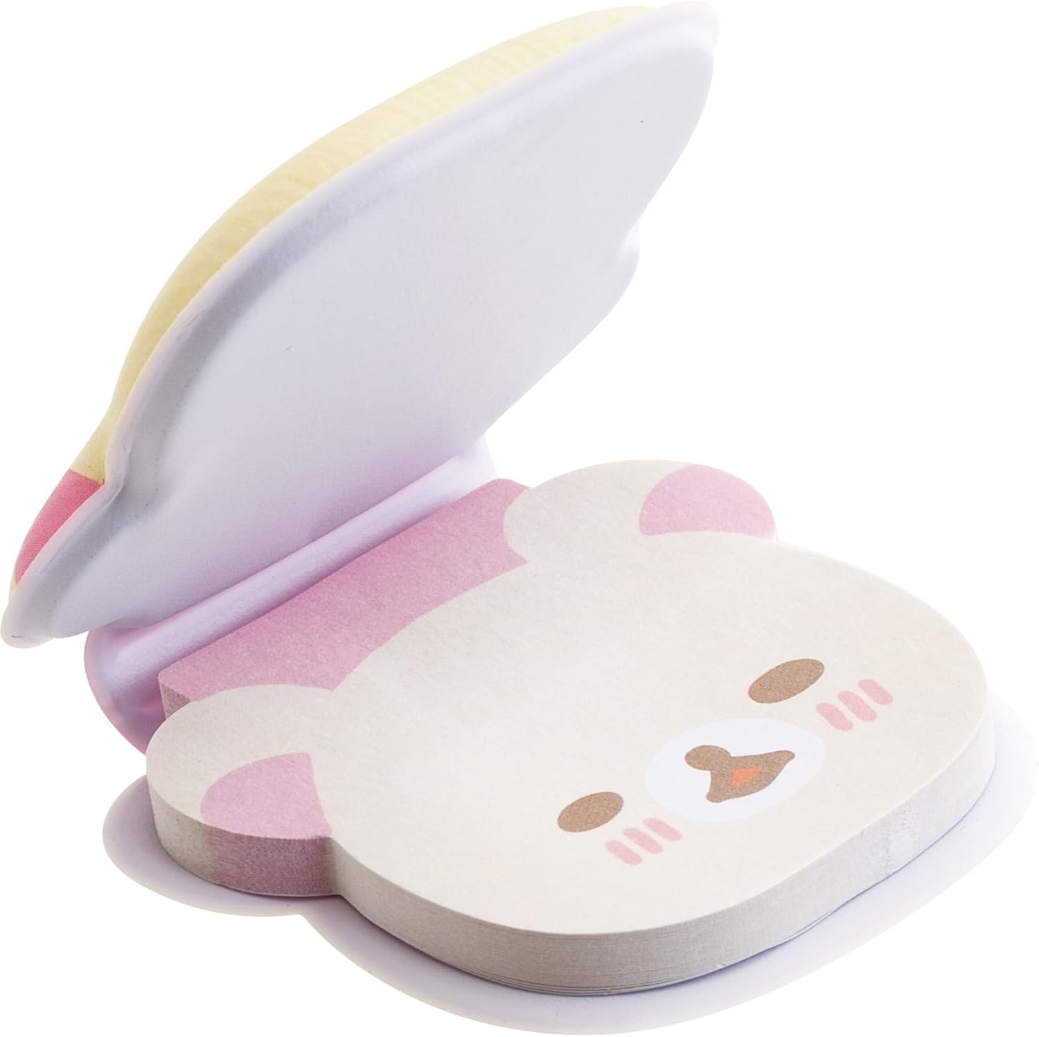 MH28802 Rilakkuma Whip Face Sticky Notes, Korilakkuma