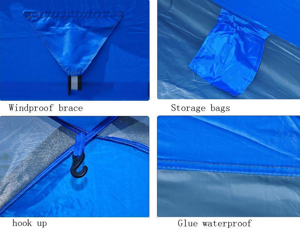 Amazon.co.jp: Zxyan テント 防風防水 キャンプテント