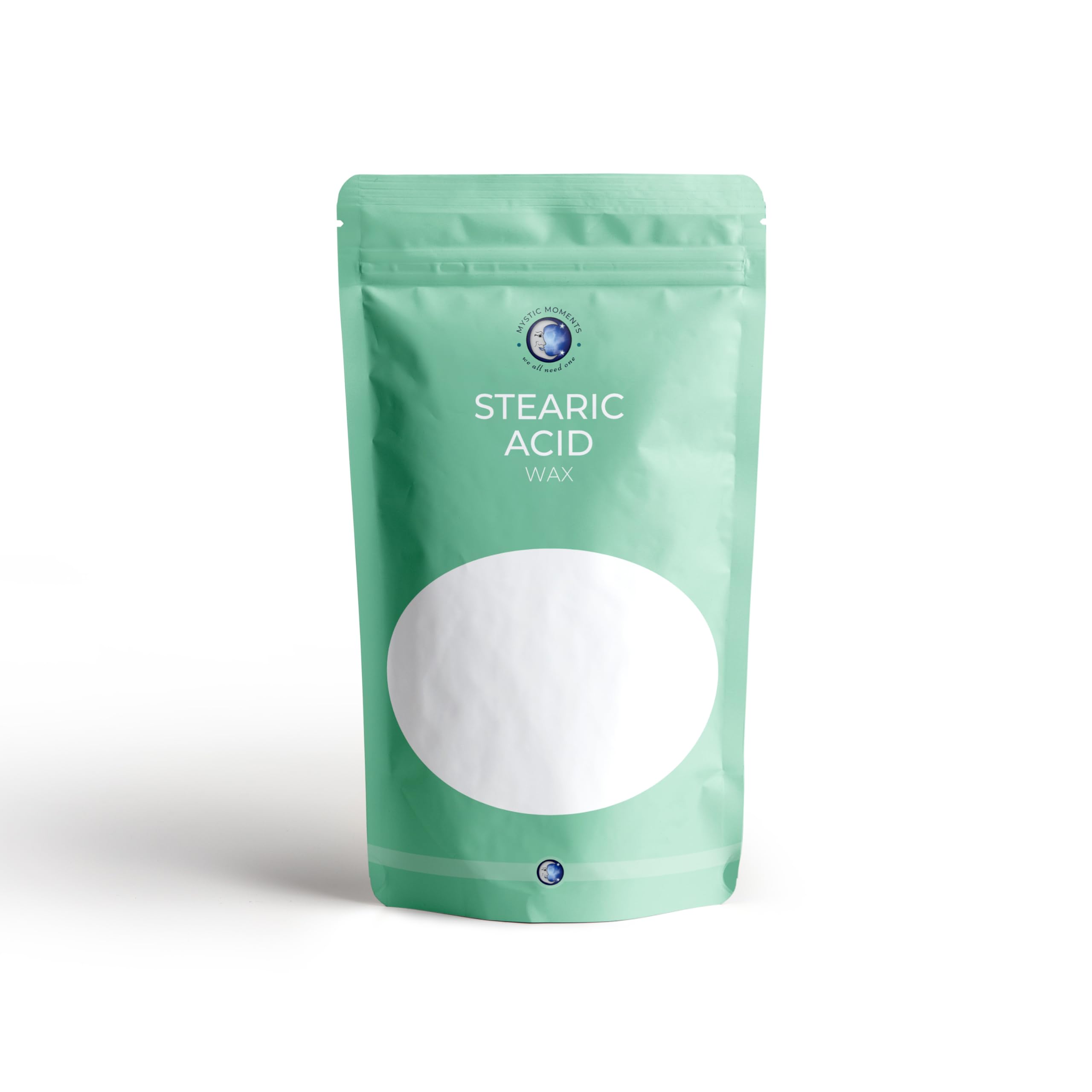 Mystic Moments | Stearic Acid Cosmetic Wax 100g | Vegetable Derived Emulsifying Ingredient | Soap & Skincare Making