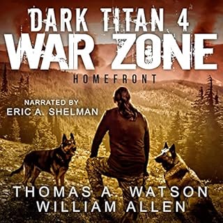 Dark Titan: War Zone Audiolibro Por Thomas A. Watson, William Allen arte de portada