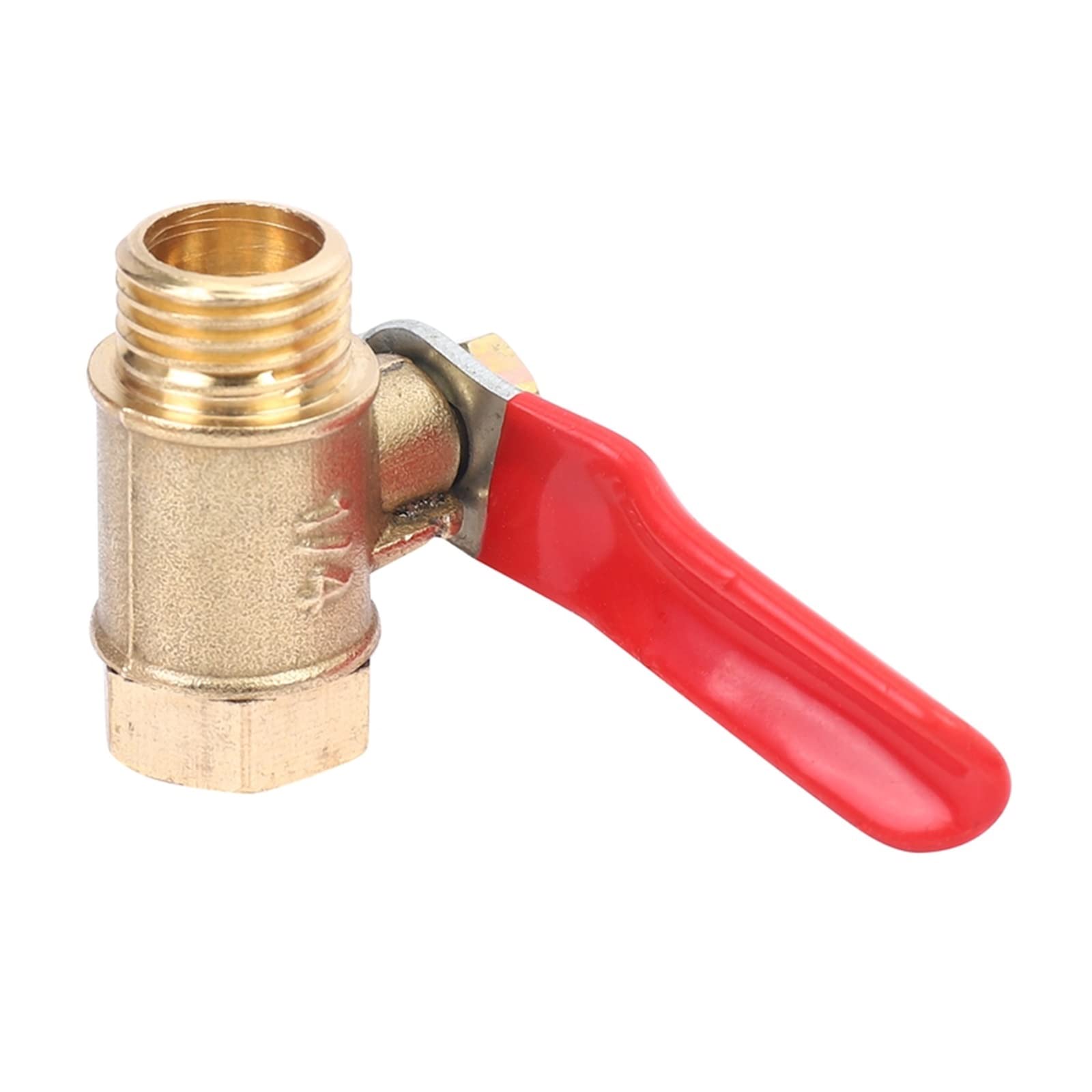 Resistir Extremos de Alta presión y Temperatura 8pcs 1/4 Pulgada válvula de balón de latón de Servicio Pesado Apagado Interruptor Macho y Hembra Escrutinio Accesorio de tubería de Rosca