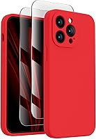 Vista 748 de FireNova Designed for iPhone 13 Pro Max Case, Silicone [Camera Protection] Phone Case with [2 Screen Protectors], Soft Anti-Scratch Microfiber Deep