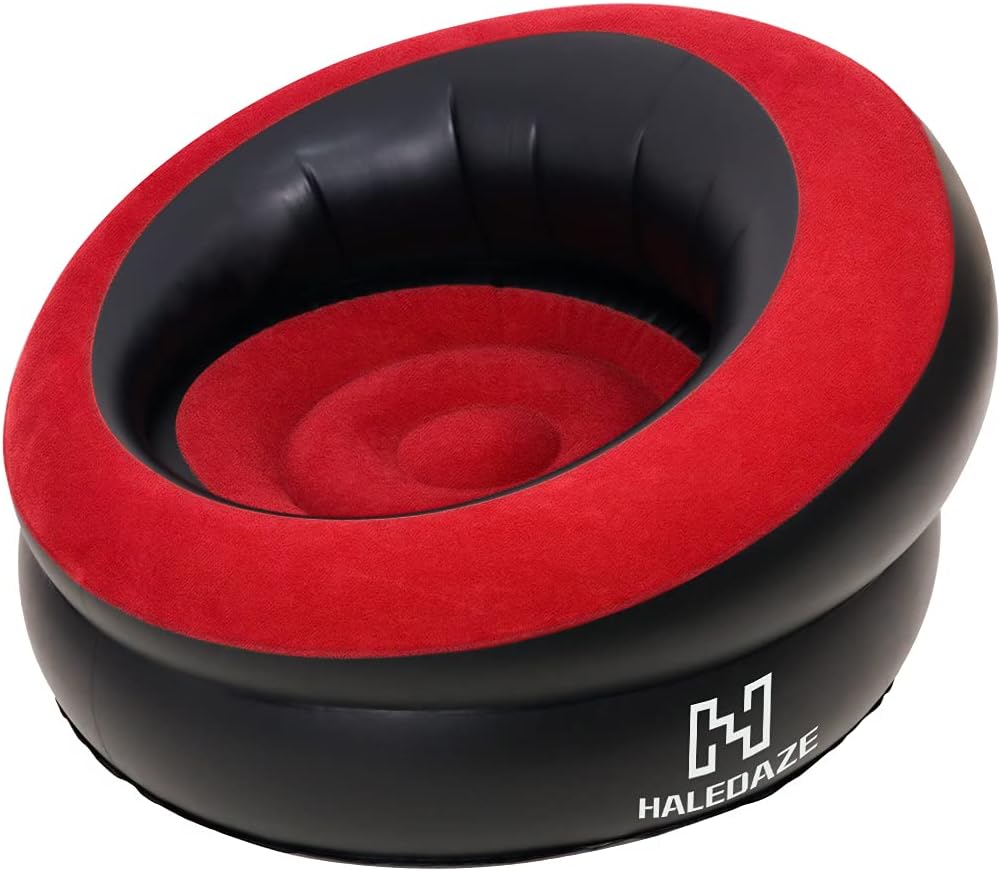 Buy HALEDAZE Flocked Gaming Chair Sofa, Inflatable Sofa, Family