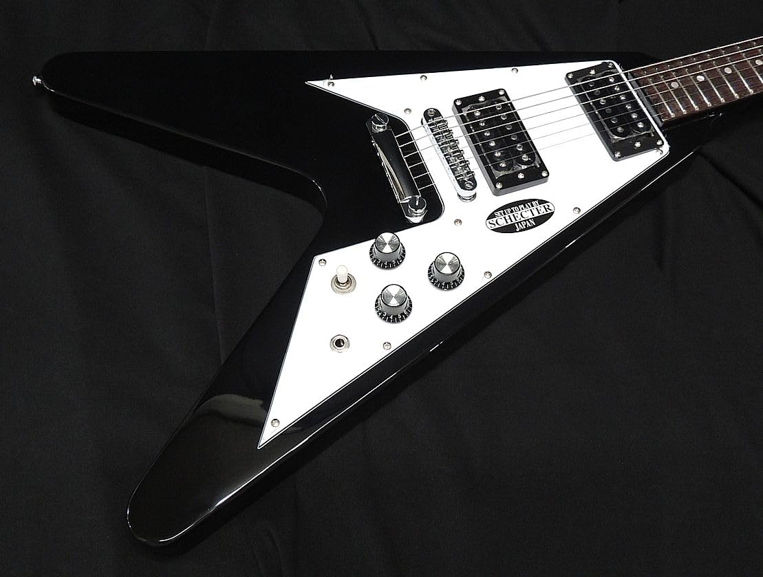 Amazon | SCHECTER OL-FV BLK シェクター フライングV タイプ エレキ