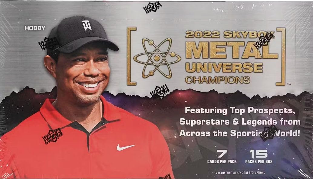 2022 Upper Deck Skybox Metal Universe Champions Hobby Box