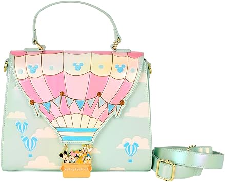 Loungefly Disney Mickey & Friends Hot Air Balloon Crossbody Bag