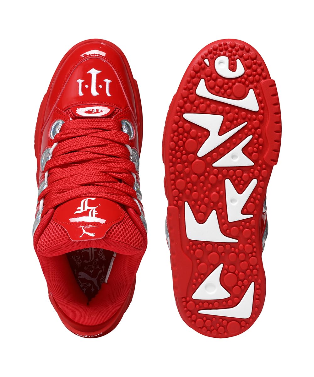 Puma La Francé Iridescent, Scarpe da Pallacanestro Unisex Adulto, Rosso