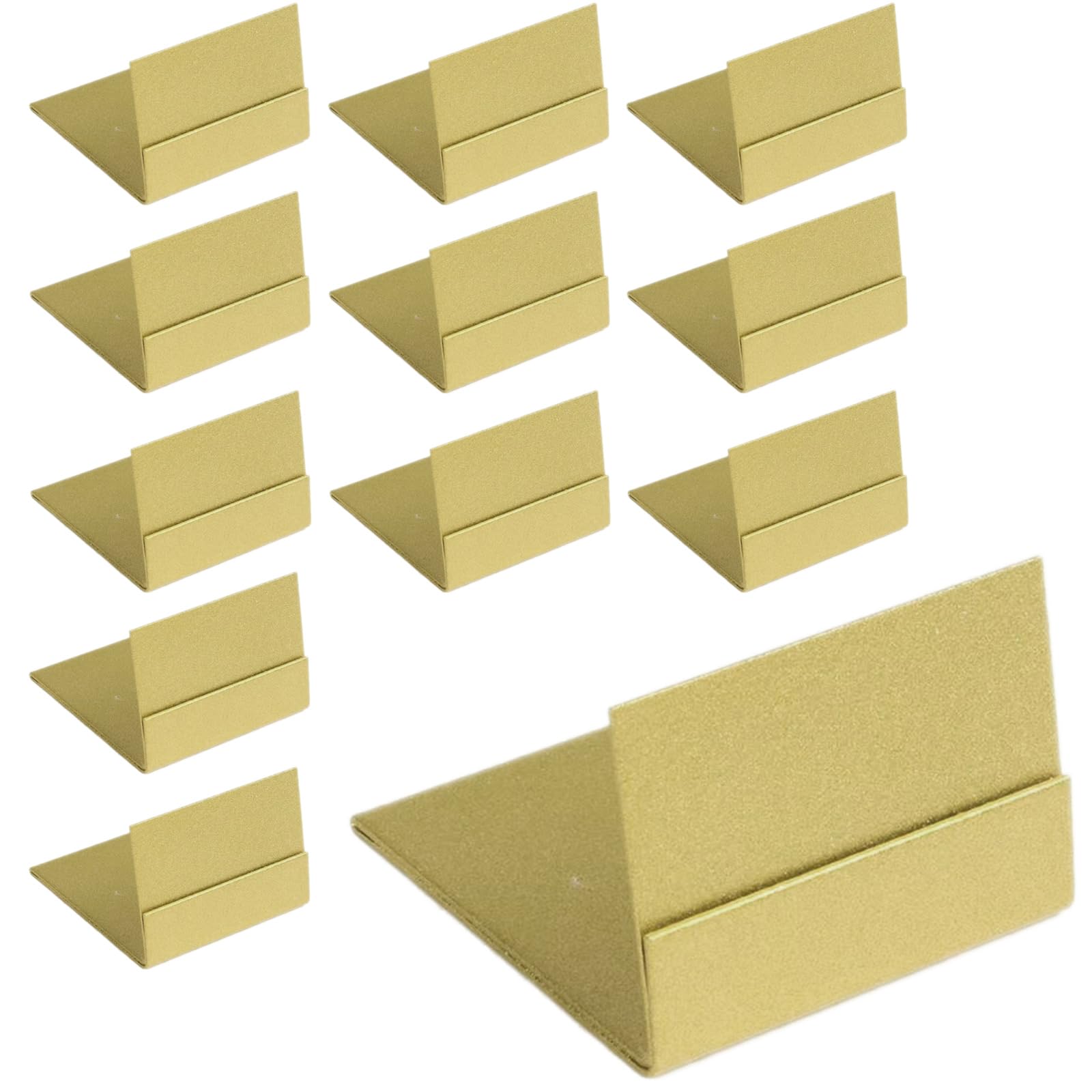 Tischnummernhalter, Metall, Tischkartenständer, Fotoschilderhalter, für Tischnummern, Speisekarten, Hochzeiten, Geburtstage, Veranstaltungen, Jubiläen, Partys, 12 Stück