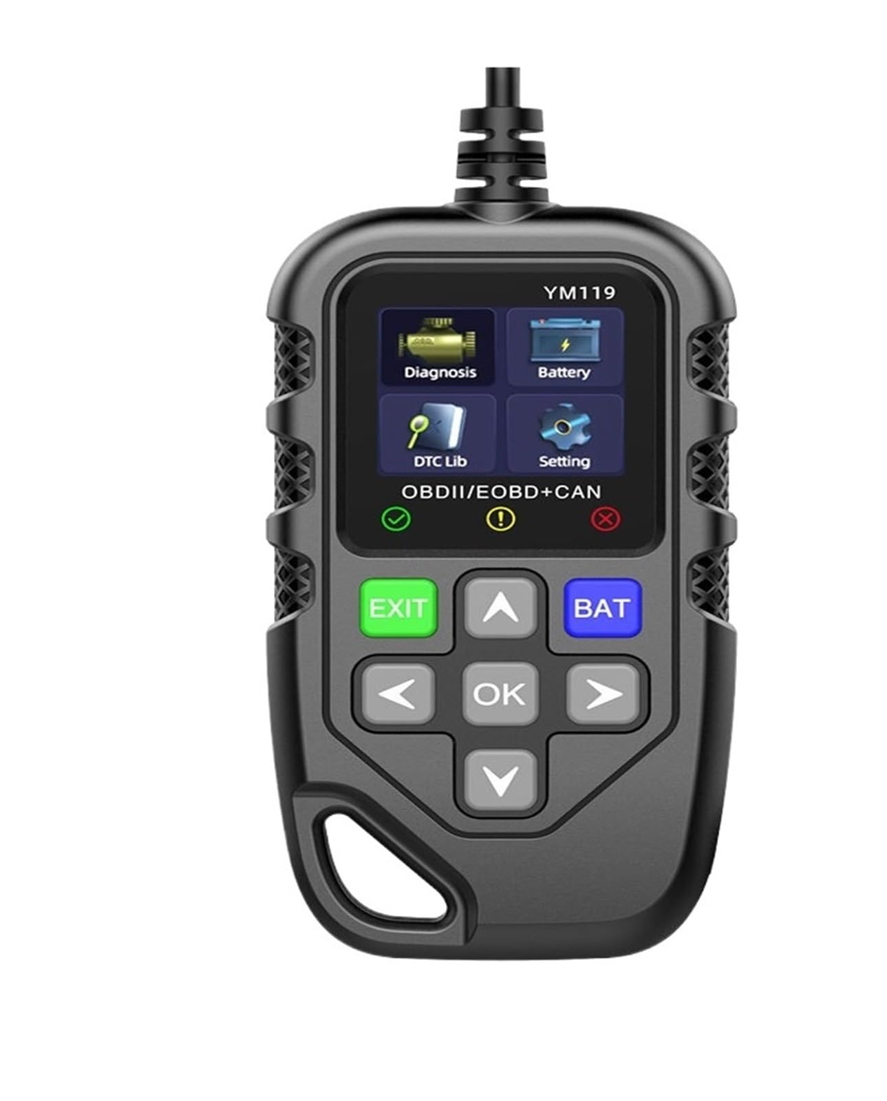 Lector de códigos OBD2 multilingüe Que Funciona con automóviles Herienta de diagnóstico automático for automóviles Borrar/borrar códigos Escáner OBDII