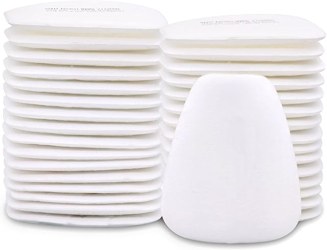 30PCS Respirator Filter Cottons - ANUNU 5N11 Replacement Filter Cotton for 6200, 6800, 6000, 7501, 7502 Series Respirator