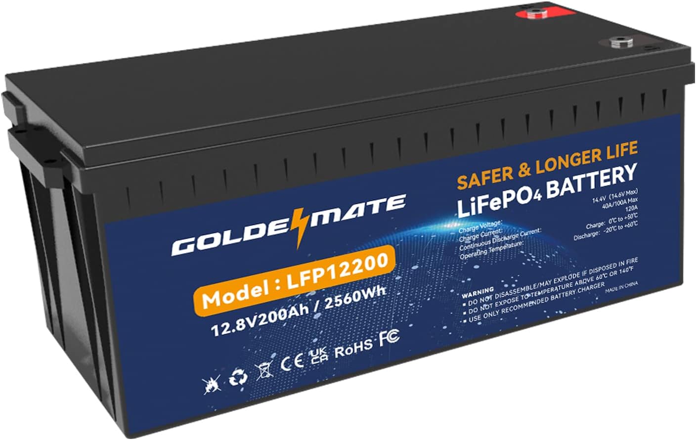 200Ah LiFePO4 Battery