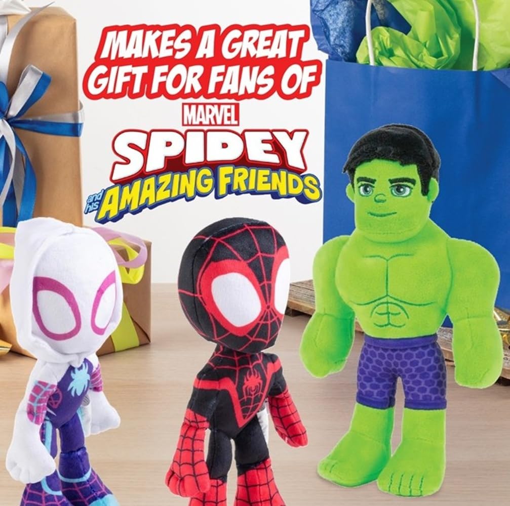 Amazon.co.jp: マーベル スパイダーマン&フレンズ 8インチ ぬいぐるみ 