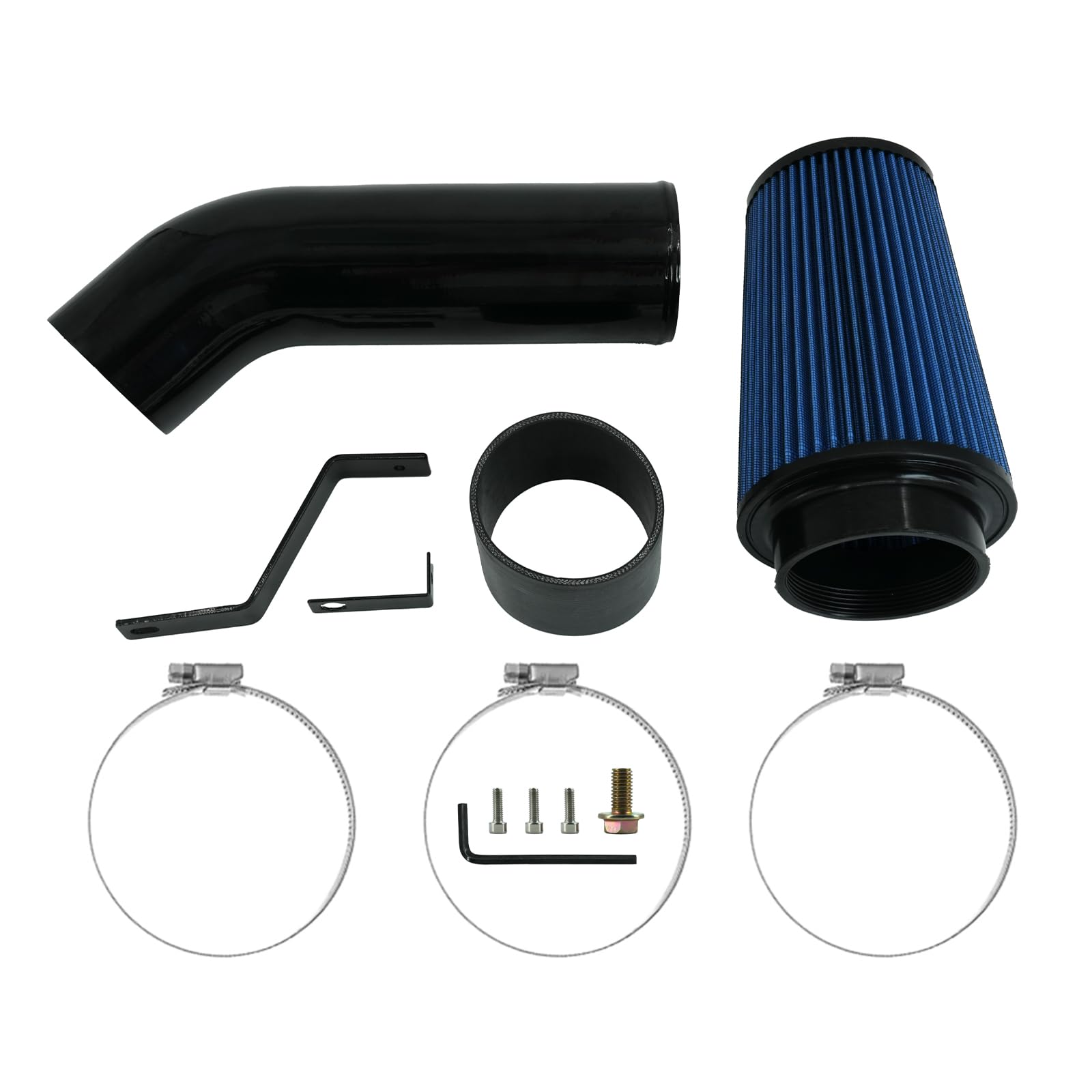 Marsflex Cold Air Intake Kit & Air Filter Compatible with 1999.5 2000 2001 2002 2003 for Ford F250 F350 F450 Super Duty V8 7.3L