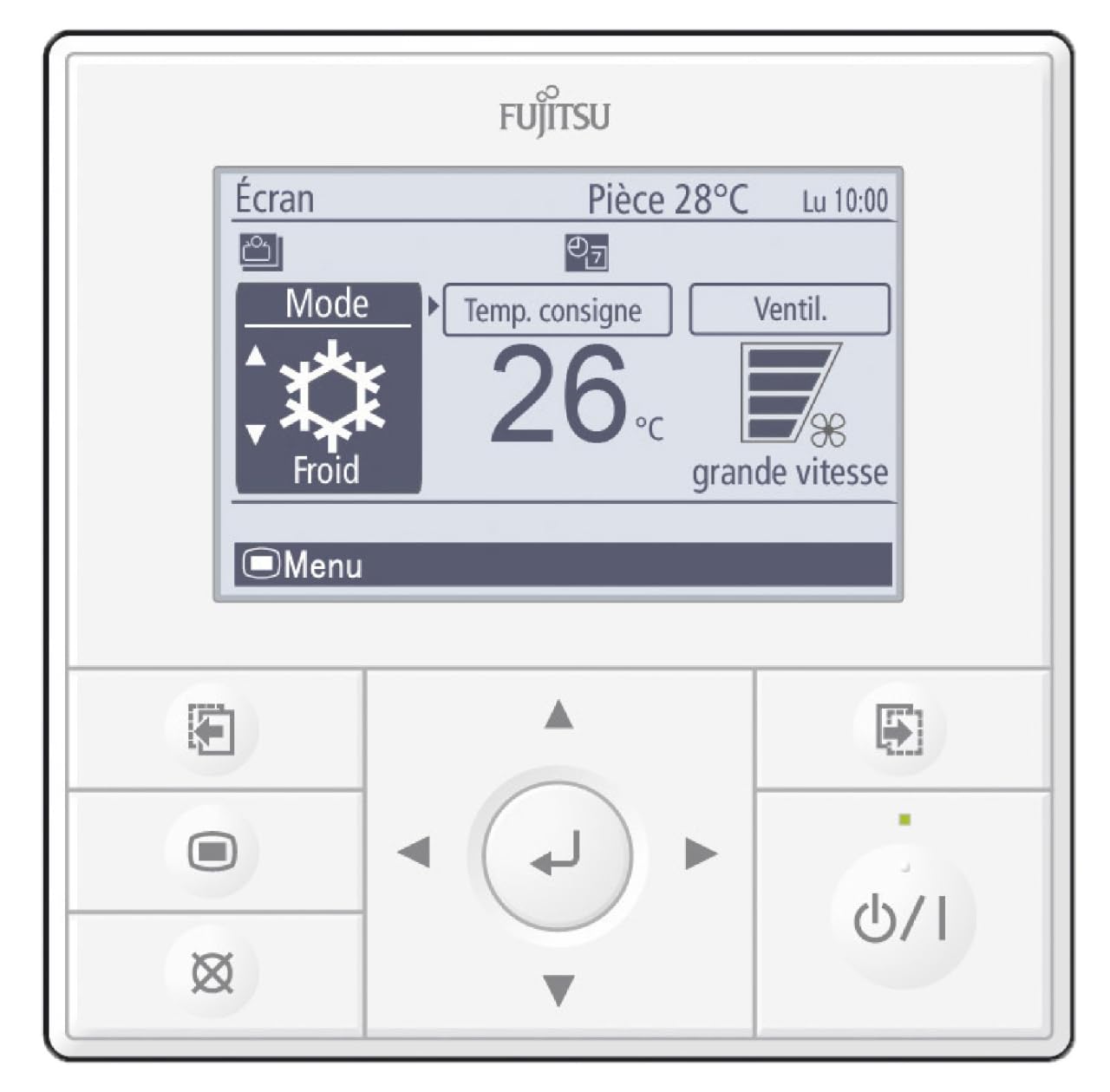 télécommande filaire - atlantic uty-​rvnym - atlantic 875019