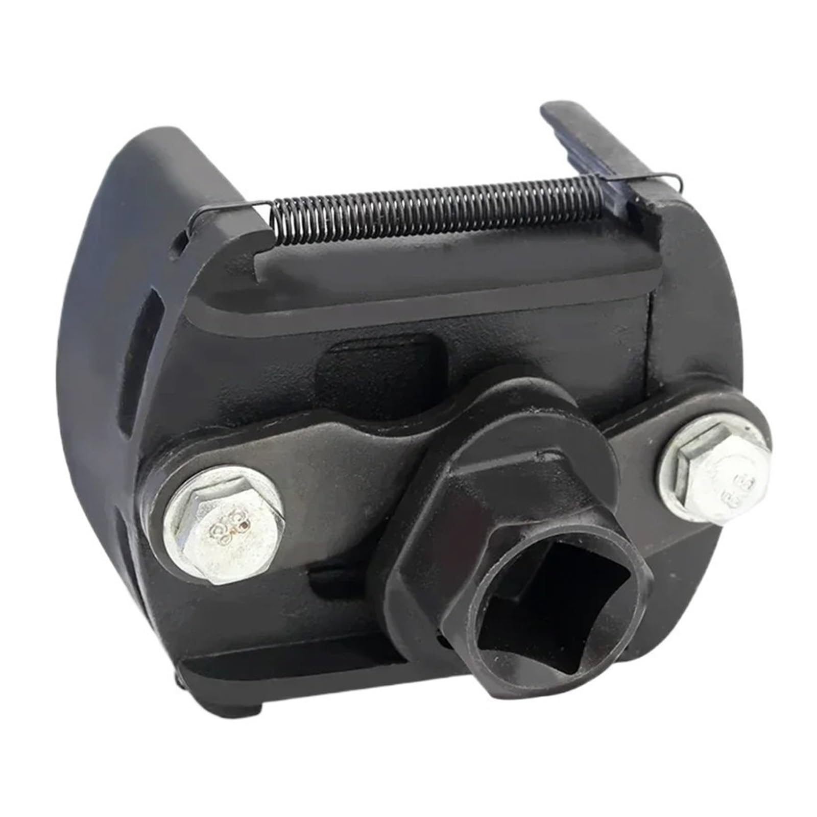 Llave para filtro de aceite Llave de acero ajustable de 60-105mm for llave de filtro de aceite de coche herramienta de reparación de eliminación de combustible fundido(Medium)