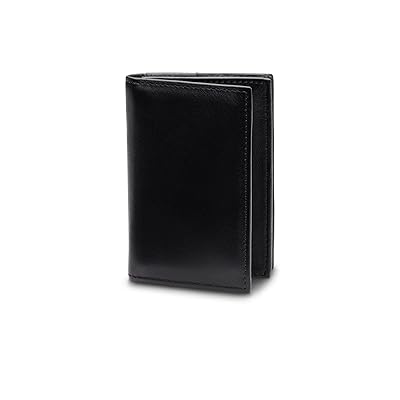 Bosca Nappa Vitello Collection Gusseted Card Case Men