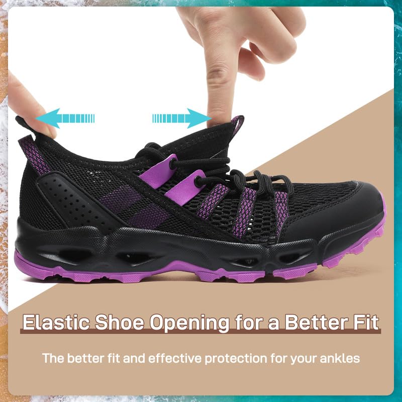 Image of ziitop Womens Hiking Water Shoes for Women Quick Dry Outdoor Sport Sneakers Non Slip Lightweight Breathable Summer Trekking and Walking Climbing Shoe