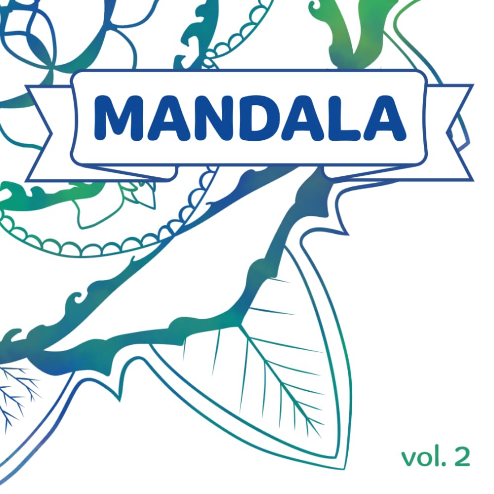 Relaxing Mandala Coloring Book Vol. 2: 50 Detailed Mandalas for Stress Relief, Relaxation and Mindful Coloring | Perfect for Markers, Gel Pens and ... (mandala coloring book for quiet time)