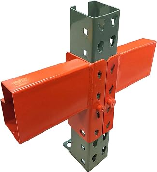 Global Industrial 96 Inch Pallet Rack Beam, Slotted 5960 lbs cap 2Pcs