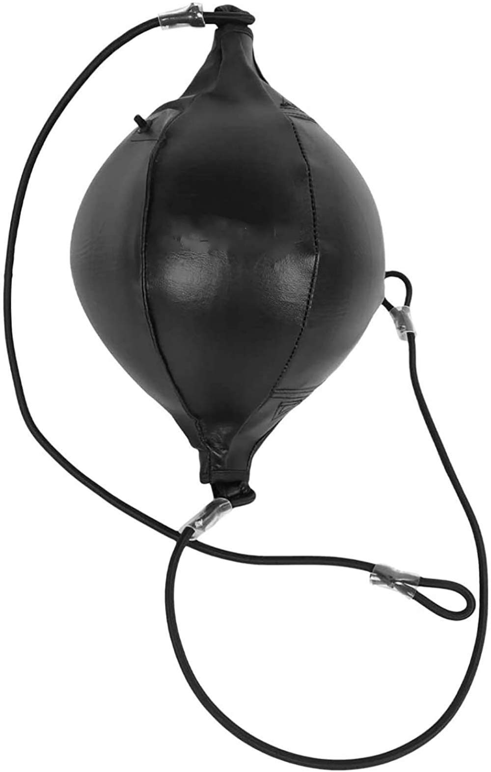 zaizai Boxing Speed Ball, Speed Training Ball Double End Bags Leather Speed Bag Punching MMA with Ring Locking Fight MMA Training Speed Reactions Adults Improve the punch