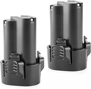 2Pack 10.8V 3600mAh Li-ion Battery for Makita BL1013 Battery Makit BL1014 Battery 195332-9 194550-6 DF330D LCT203W Cordless Tool for Makita 10.8V Battery