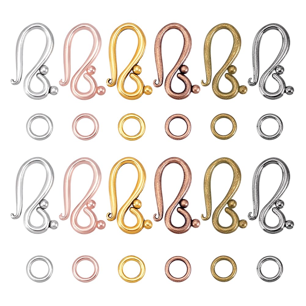 Fermoirs en S pour colliers et bracelets créatifs