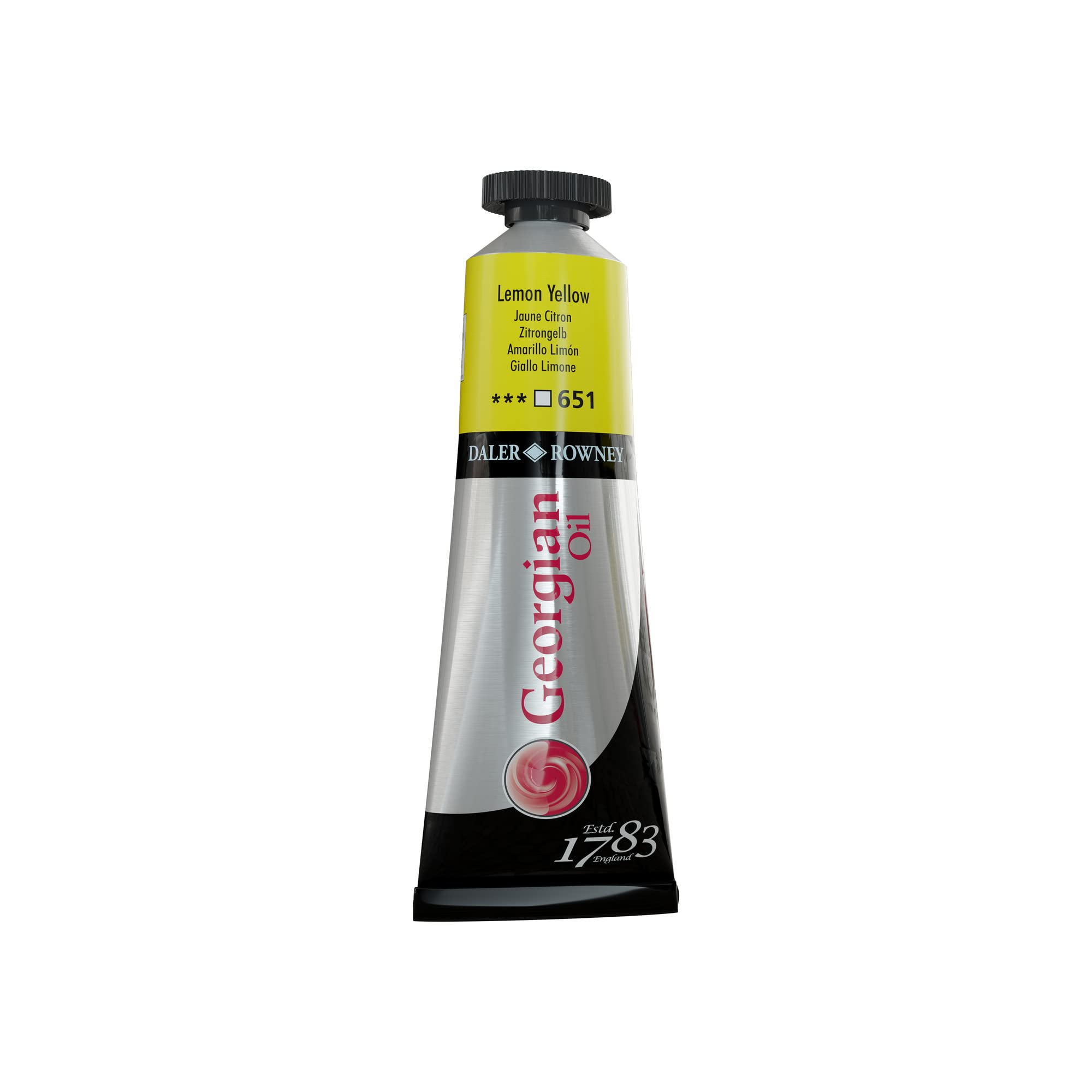daler-rowney Georgian farby olejne 38 ml, cytrynowy żółty [zabawka]