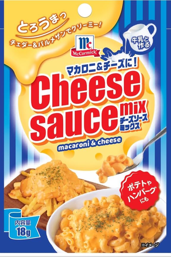Amazon.co.jp: マコーミック チーズソース ミックス 18g（マッケン