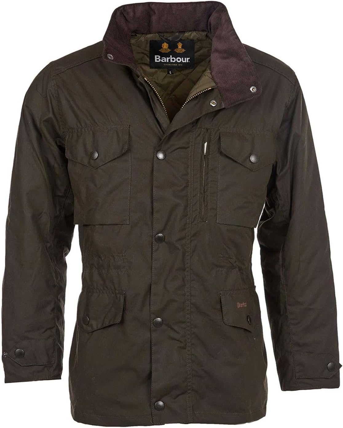 Barbour Men's Sapper Wax Jacket - Image 9