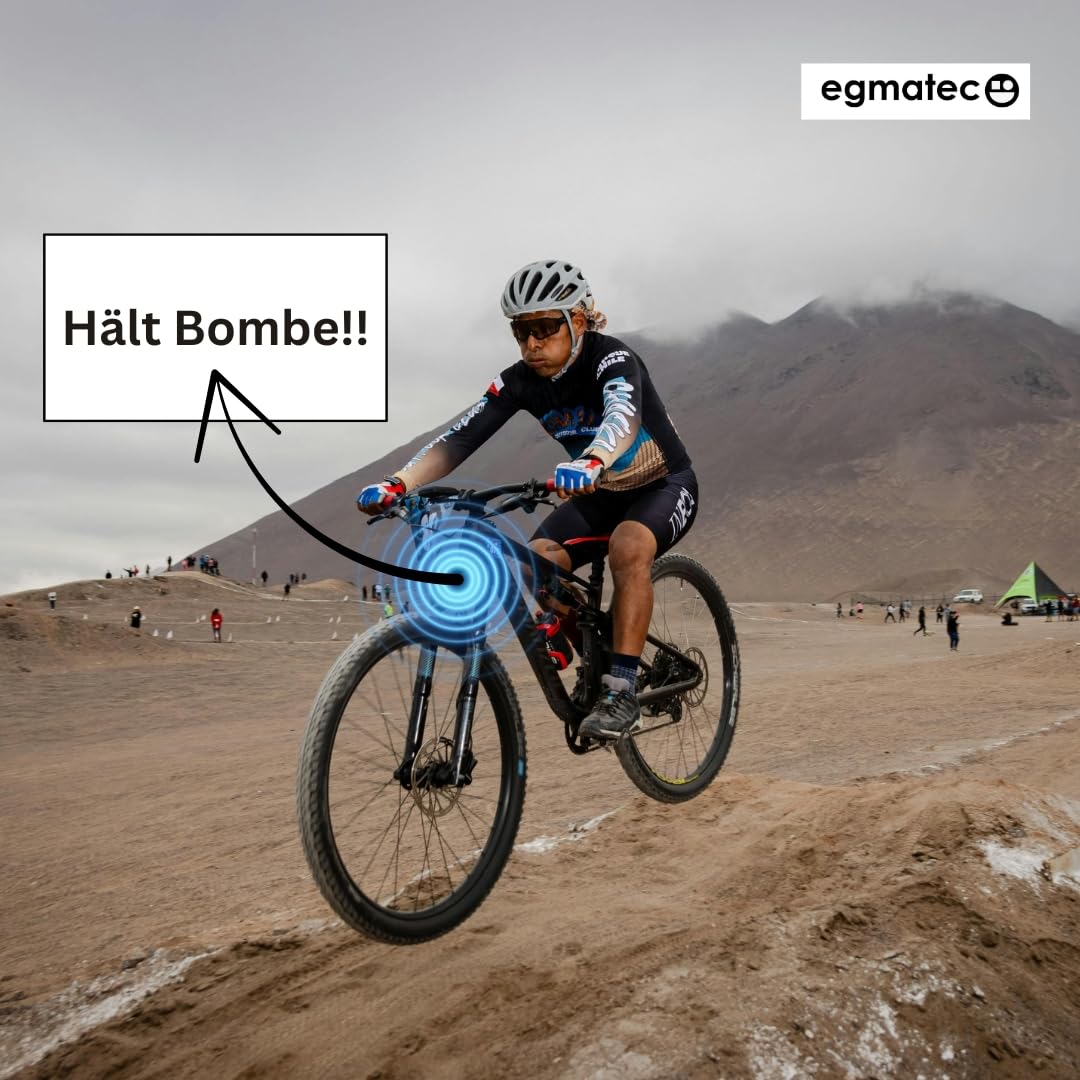 Supporto Per Airtag Su Bicicletta - Montaggio Su Forcella MTB Da 32-34 Mm - Foto 6