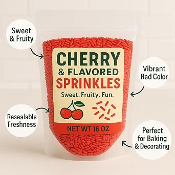 Cherry Flavored Sprinkles