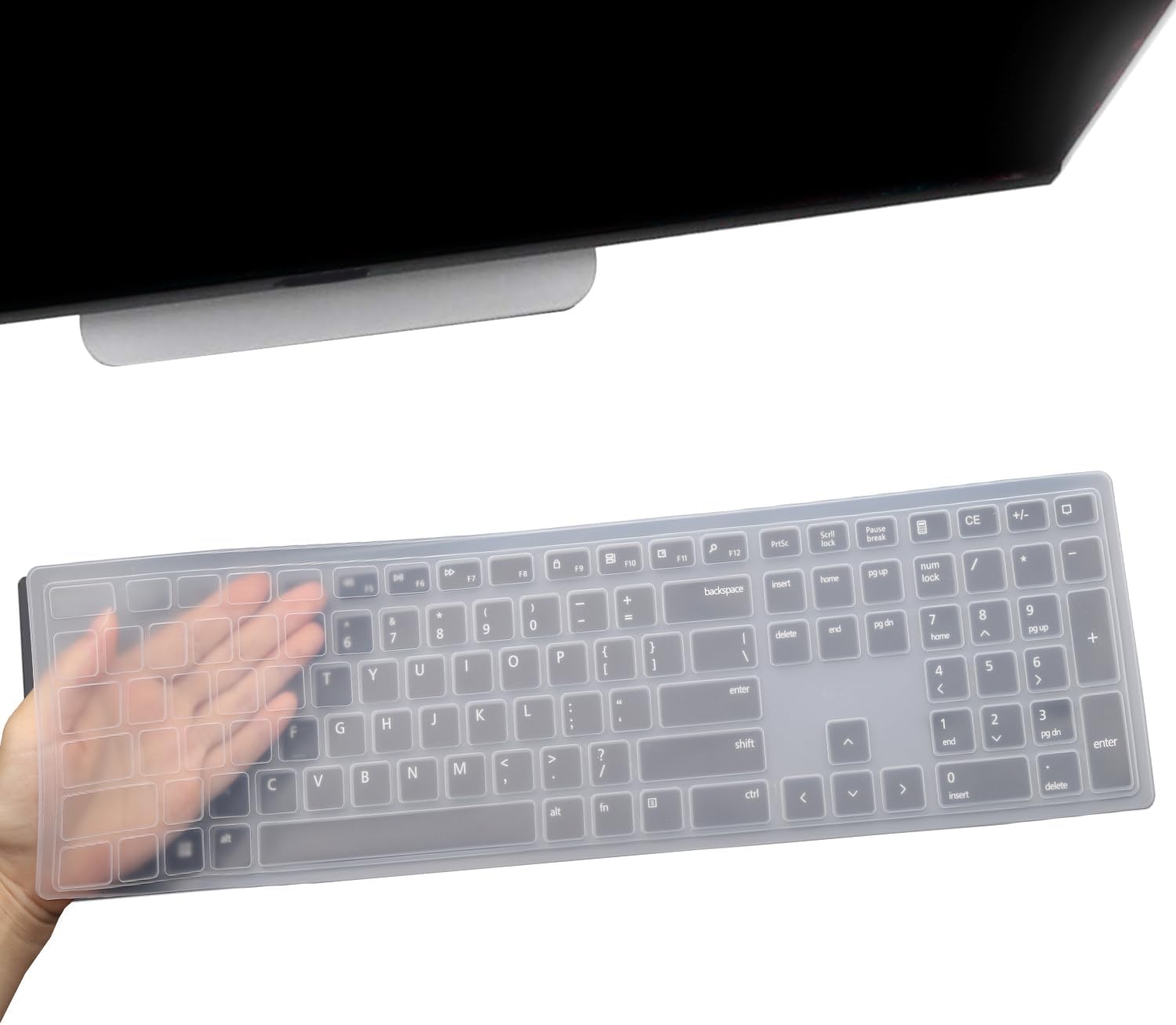 Funda Protectora de Teclado de Silicona i-Tensodo para Dell Inspiron 24 5415 5430