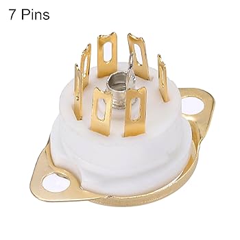 ＊handmade＊no.267 Amazon.com: MECCANIXITY 4 Pcs 7pin Tube Socket Ceramic Tube