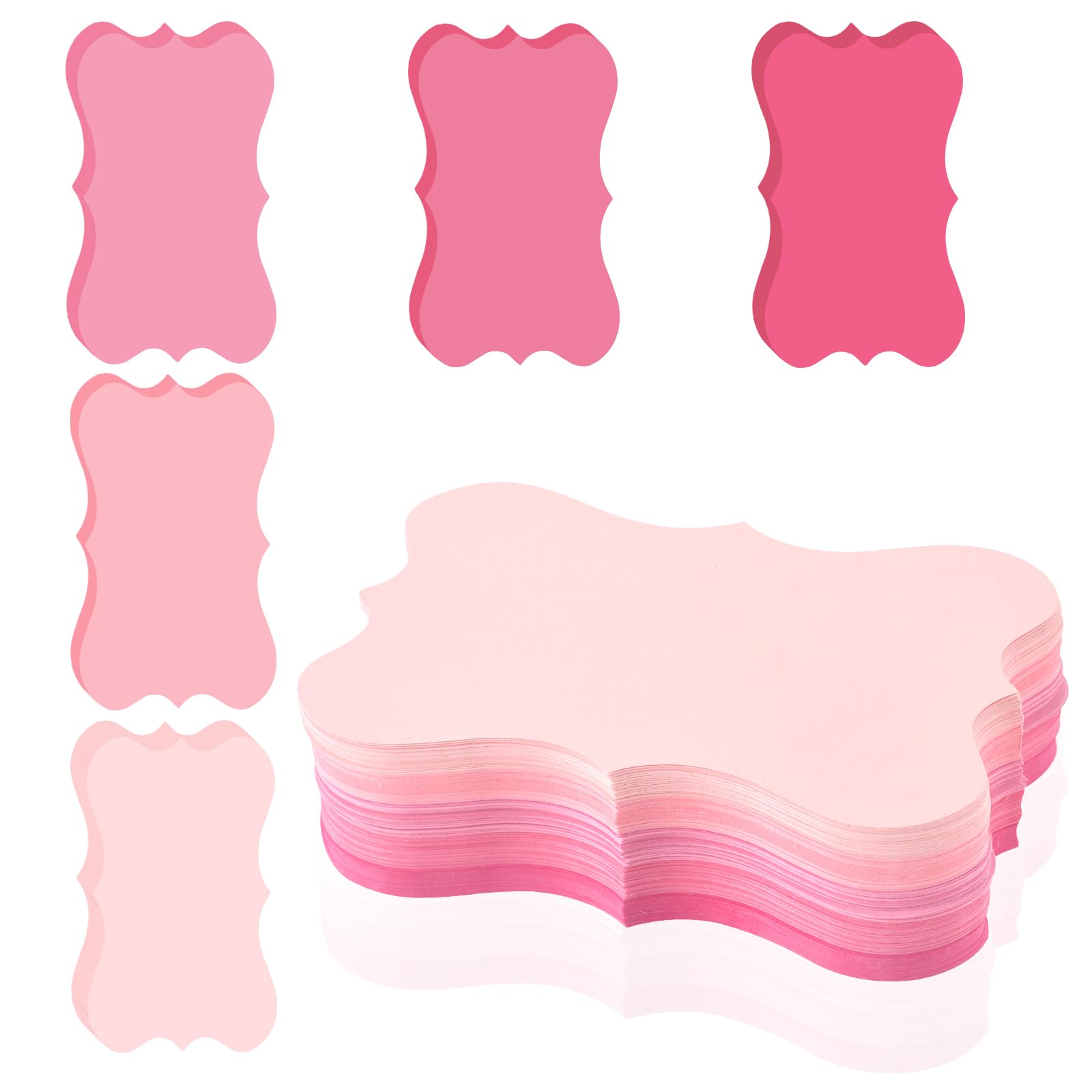 Photo 1 of 150 Pack Pink Index Cards 3x5 Colored Blank Index Cards Lavender Cardstock Wedding Tropical Pink Index Cards Invitation Cards Thank You Notes Cards For School Office Studying Kids Nursing Students