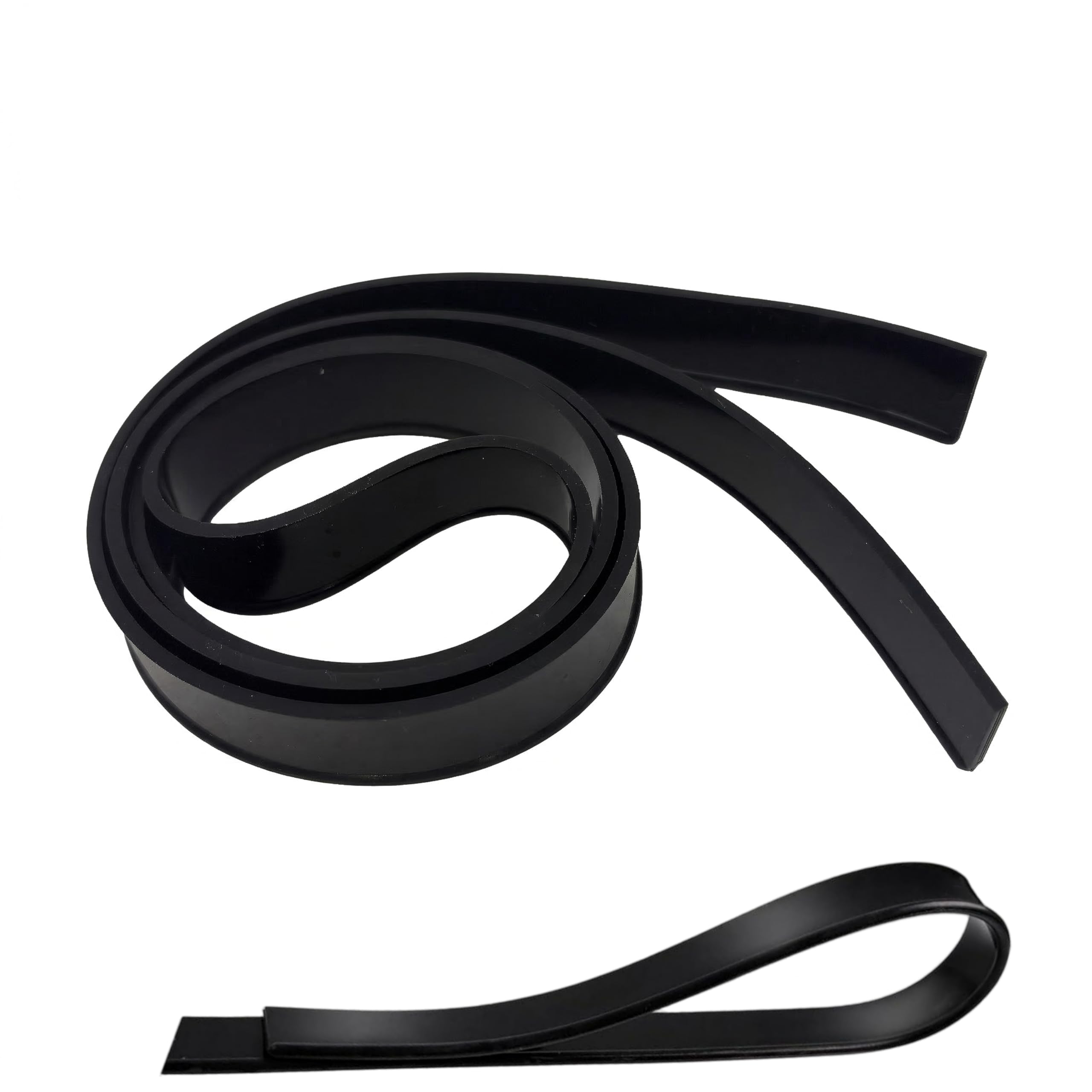 41-Inch Silicone Replacement Blade for Window Squeegee – Flexible Rubber Refill for Shower Squeegee on Glass Doors – Durable Black Strip for Windows, Screens and Bathroom Cleaning