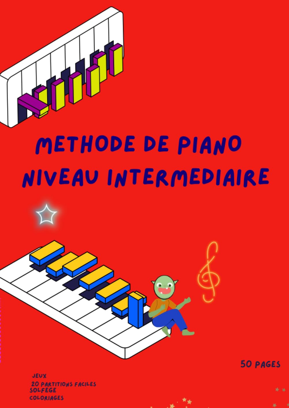 Méthode de piano niveau intermédiaire pour progresser à votre rythme