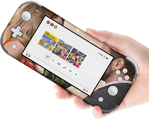Miniatura 4 de Calcomanía personalizada para Nintendo Switch Lite, protector de placa frontal protectora, juego completo de calcomanías compatibles con Nintendo