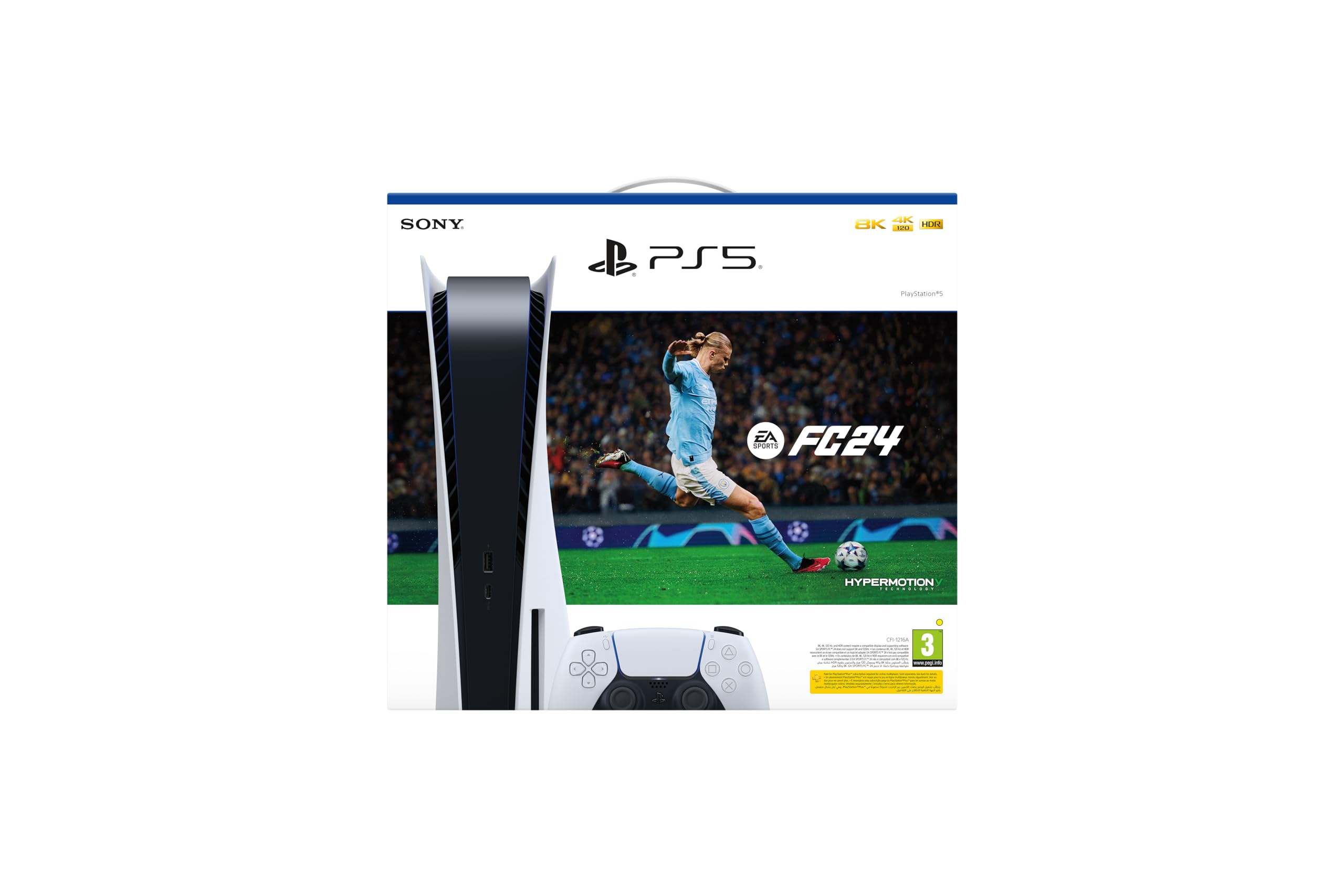 Console Sony PlayStation 5 Édition Standard Blanche EA Sport FC 24
