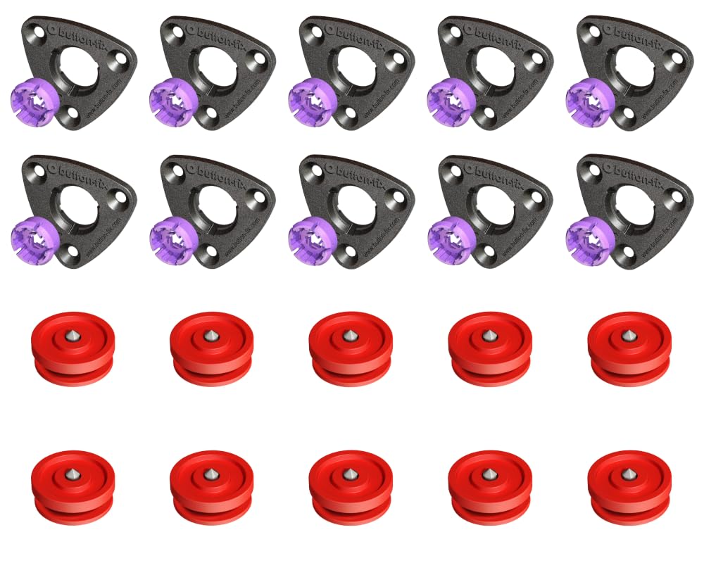 Button Fix Type 3 Bracket x10 + 10 Marker Tools