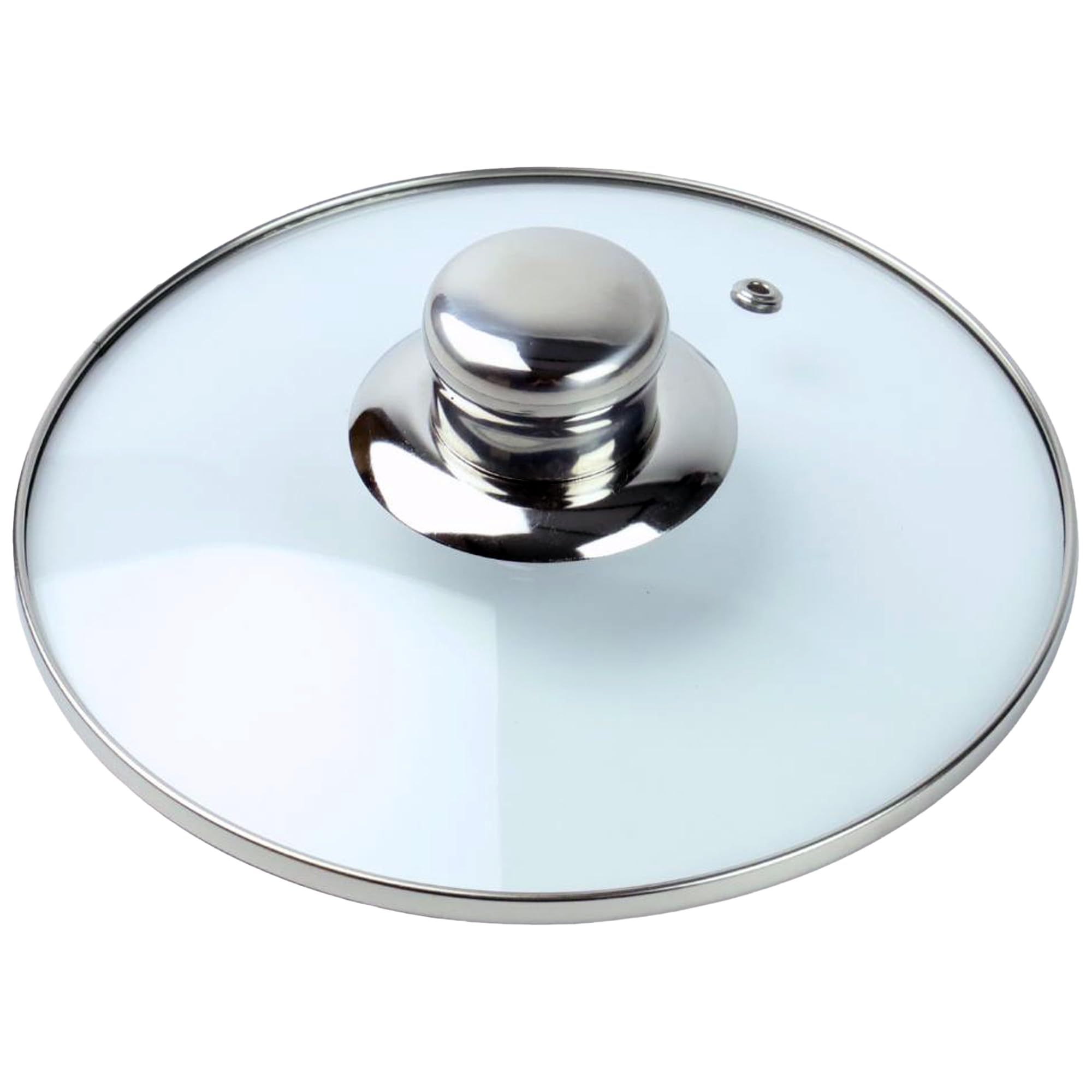 KARL HAUSMANN Cuiseur Vapeur 2,4L 18 cm - Cuit Vapeur Inox Pour Induction, Marmite Vapeur 3 Niveaux Avec Couvercle En Verre, Cuisson Vapeur Pour Légumes, Poisson, Raviolis Et Pommes De Terre