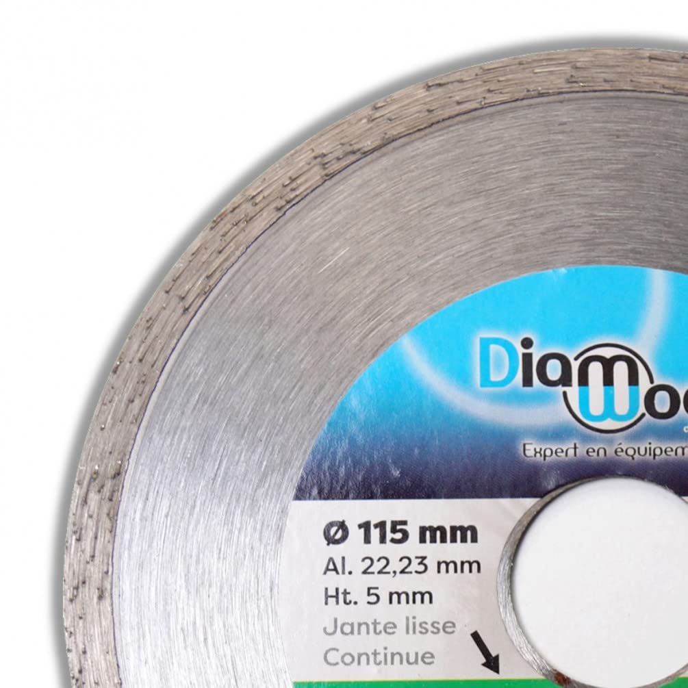 Disque Diamant DIAMWOOD 230 Mm - Coupe Carrelage Et Faïence - Pour Meuleuse, Scie Sur Table