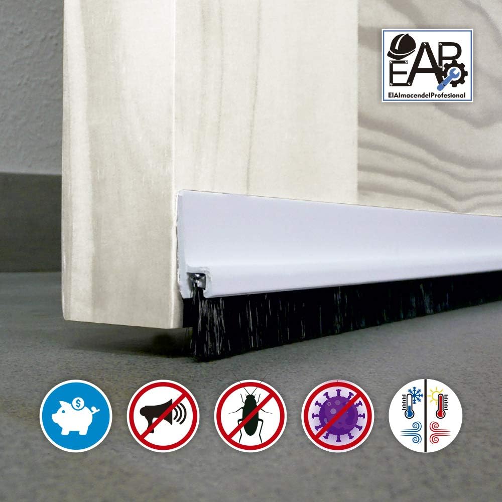 White PVC Weatherstrip 1 MT