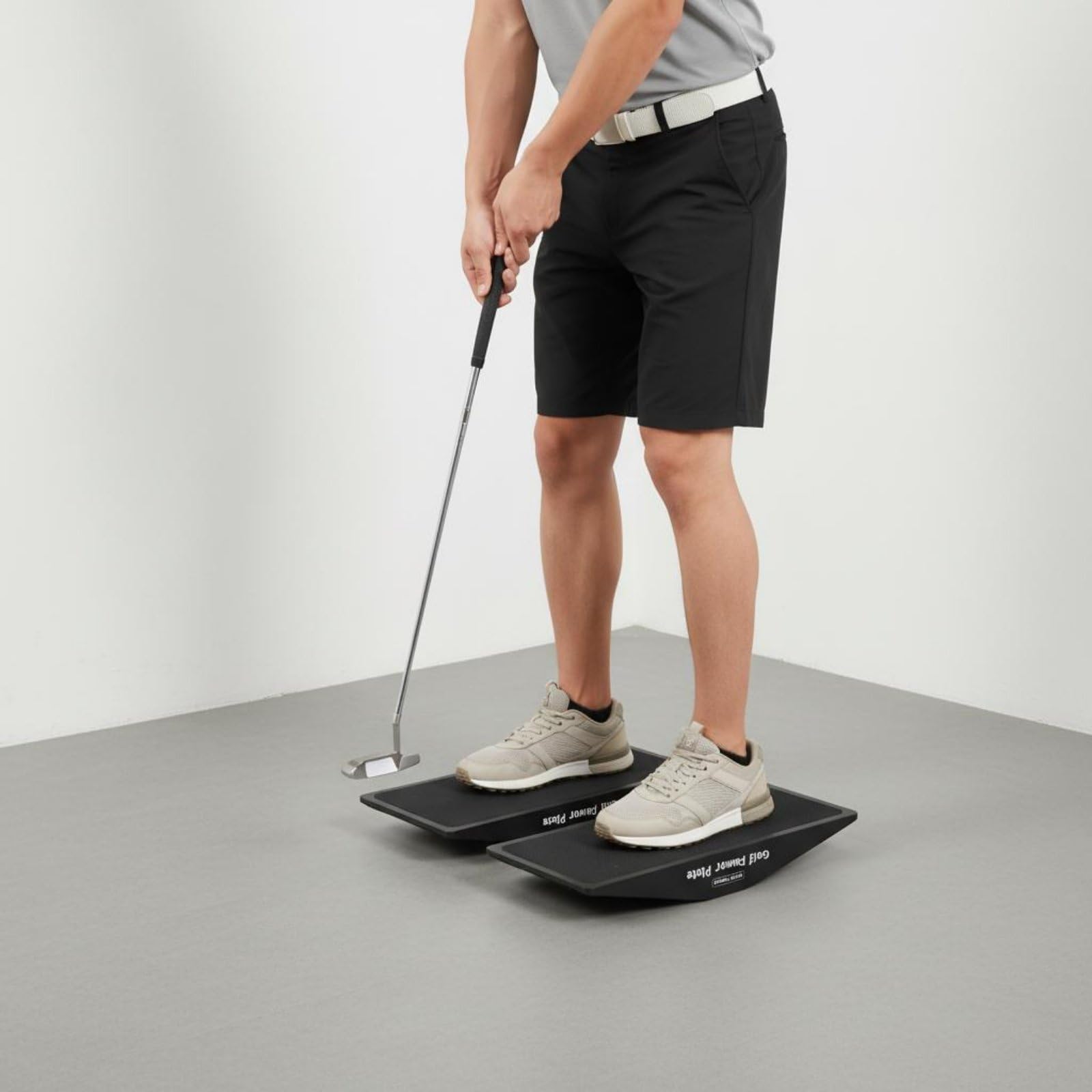Qianly Trasferimento Peso Golf Anti Oscillazione Laterale Pedana di Allenamento Golf Uso Interno Ed Esterno Attrezzatura Sportiva per Campo Pratica