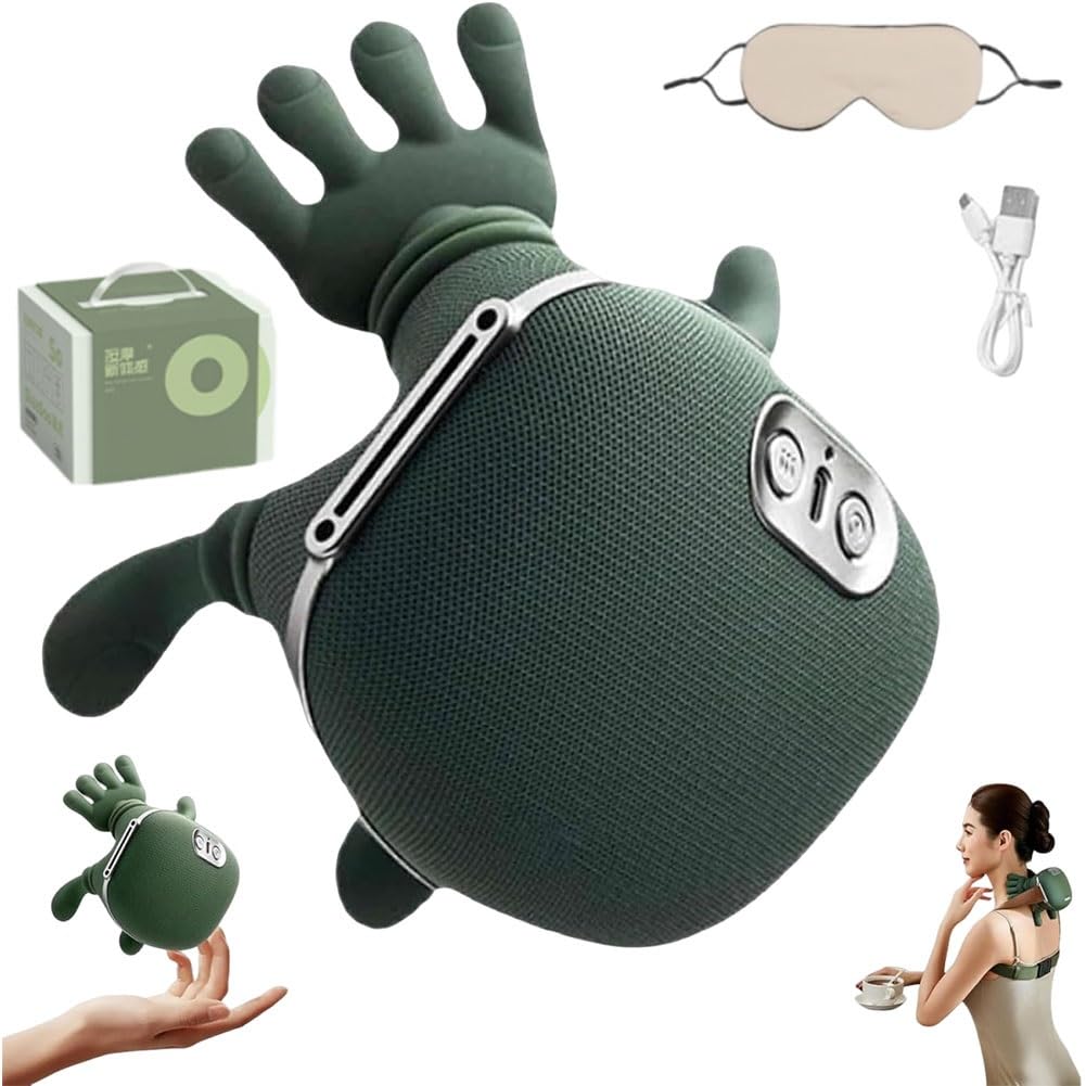 Siasoo Neck Massager, Siasoo Neck Massager with 3 Speed Adjustment