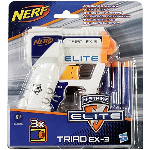 Hasbro A1690E35 - Nerf N-Strike Élite Xd Triad Pistola lancia dardi