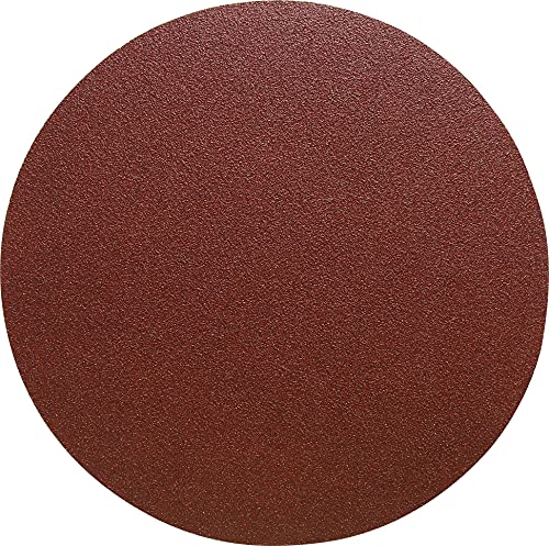 Abtec Aluminium Oxide P80 PSA 250mm (10") Self-Adhesive Sanding Discs, Pack of 5, Compatible with Angle Grinder