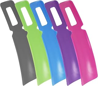 com-four Chausse-pieds courts de voyage (lot de 5)